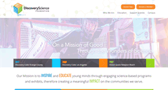 Desktop Screenshot of discoverycube.org